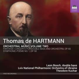 Thomas de Hartmann: Orchestral Music, Vol. 2