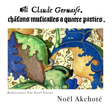 Gervaise - Chansons Musicales à 4 Parties