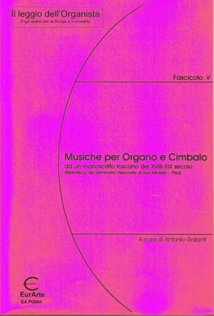 Antonio Botti: Musiche per Organo e Cimbalo - Vol. V