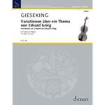 Walter Gieseking: Variationen über ein Thema von Edvard Grieg Product Image