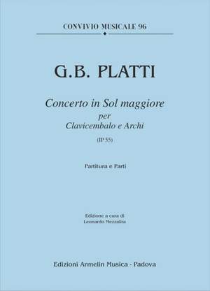 Giovanni Bnedetto Platti: Concerto in Sol Maggiore - IP 55