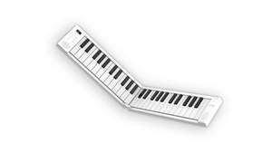 Carry-On 49 Key Folding Piano - White