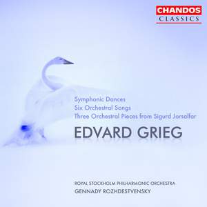 Grieg: Symphonic Dances, Six Songs for Voice and Orchestra & Sigurd Jorsalfar Suite