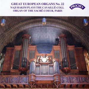 Great European Organs, Vol. 22: Sacré-Coeur, Paris