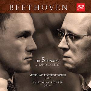 Rostropovich & Richter played the complete Sonatas for Cello and Piano by Beethoven