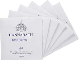 Hannabach Strings for classic guitar Special model E-5 medium Nylon core, silver plated copper wire