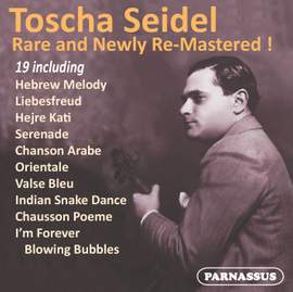 Toscha Seidel - Rare & Re-mastered!
