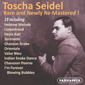 Toscha Seidel - Rare & Re-mastered!