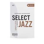 D'Addario Organic Select Jazz Unfiled Soprano Saxophone Reeds, Strength 4 Soft, 10-pack Product Image