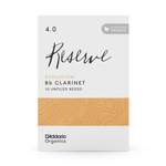 D'Addario Organic Reserve Evolution Bb Clarinet Reeds, Strength 4.0, 10-pack Product Image