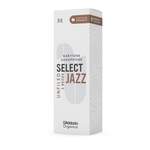 D'Addario Organic Select Jazz Unfiled Baritone Saxophone Reeds, Strength 3 Soft, 5-pack Product Image