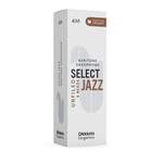D'Addario Organic Select Jazz Unfiled Baritone Saxophone Reeds, Strength 4 Medium, 5-pack Product Image