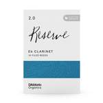 D'Addario Organic Reserve Eb Clarinet Reeds, Strength 2.0, 10-pack Product Image