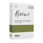 D'Addario Organic Reserve Soprano Saxophone Reeds, Strength 4.0, 10-pack Product Image