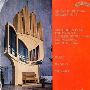 Great European Organs, Vol. 6: L'église Notre-Dame des Neiges, L'Alpe d'Huez