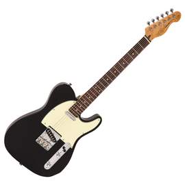 Vintage v20 coaster series electric guitar - gloss black