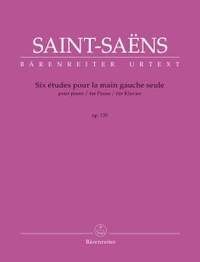 Saint-Saëns, Camille: Six Études pour la main gauche seule for Piano Op. 135 R 54
