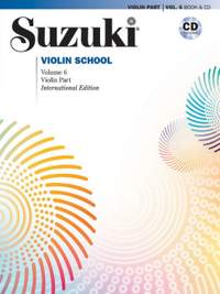 Suzuki Violin School Volume 6 (Bk & CD)
