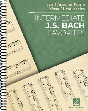 Johann Sebastian Bach: Intermediate J.S. Bach Favorites