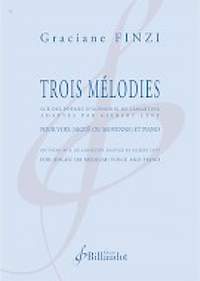 Graciane Finzi: Trois mélodies