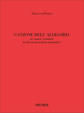 Francesco Pennisi: Canzone dell'allegoria