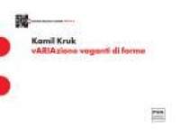 Kamil Kruk: Variazione vaganti di forme