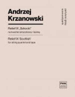 Andrzej Krzanowski: Relief IX (‘Scottish’)