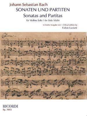Johann Sebastian Bach: Sonaten und Partiten für Violine solo