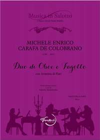 Michele Enrico Carafa de Colobrano: Duo di Oboe e Fagotto