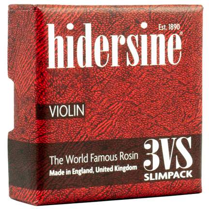 Hidersine Violin Rosin Clear Slim Pack
