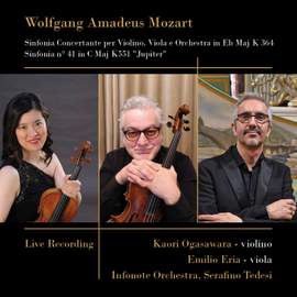 Mozart - Sinfonia concertante K 364, Sinfonia No. 41, K 551 (Jupiter)