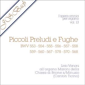 J.S. Bach - Opera Omnia per organo, vol. 13