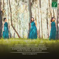 Pennisi, Procaccini, Rota, Clementi, Donatoni, Sollima: Contemporary Italian Trios with Clarinet and Cello