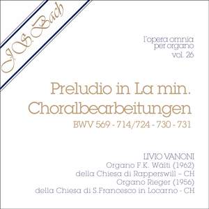 J.S. Bach - Opera Omnia per organo, Vol. 26