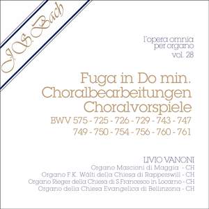 J.S. Bach - Opera Omnia per organo, Vol. 28