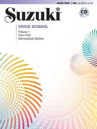 Suzuki, Shinichi: Suzuki Voice School Vol 1 (Bk & CD)