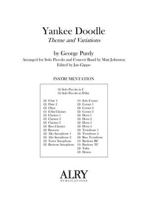 George Purdy: Yankee Doodle for Piccolo and Concert Band