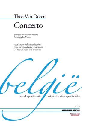 Theo Van Doren: Concerto for French Horn and Wind Band, Op. 29