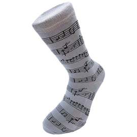 Socks Grey Manuscript