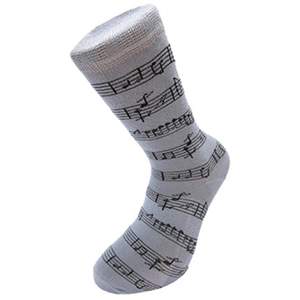 Socks Grey Manuscript