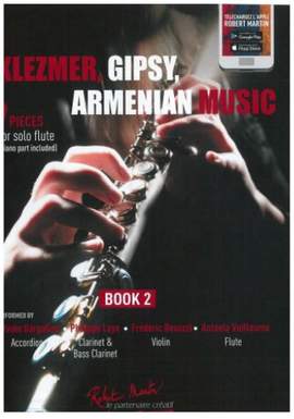 Philippe Laye_Sylvain Gargalian: Klezmer, Gipsy, Armenian Music Flute Book 2