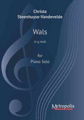 Christa Steenhuyse-Vandevelde: Wals in g moll for Piano Solo