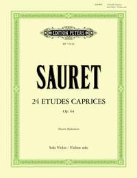 Émile Sauret: 24 Etudes Caprices, Op. 64