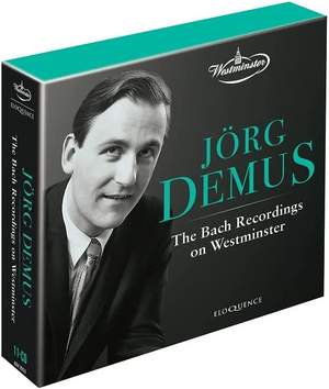 Jörg Demus - The Bach Recordings On Westminster Product Image
