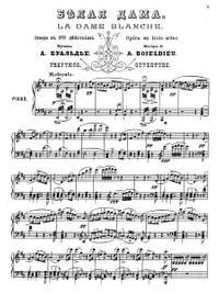 Boieldieu, François Adrien: La Dame Blanche