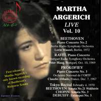 Martha Argerich, Vol.10: Beethoven, Ravel, Prokofiev, Tokyo Recital 1970, New York Recital 1973
