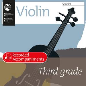 AMEB Violin Series 9 Third Grade Recorded Accompaniments