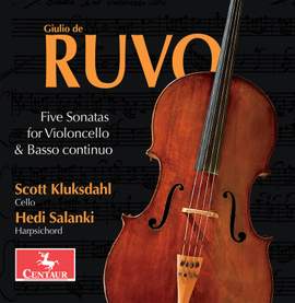 Ruvo: 5 Sonatas for Violoncello & Basso continuo