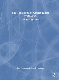 The Technique of Orchestration Workbook