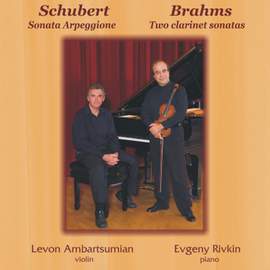 Schubert, Brahms: Sonatas